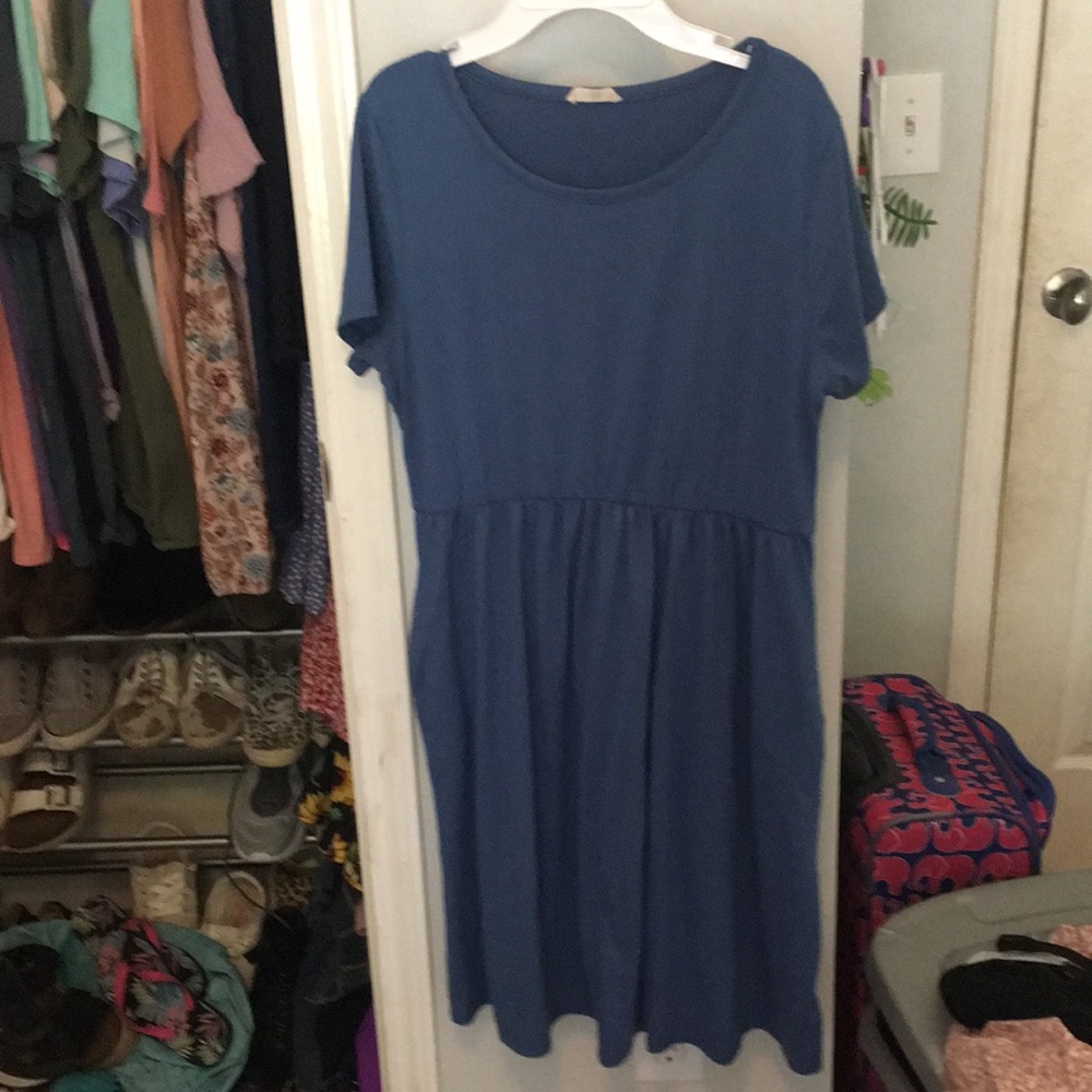 Dark blue, size M, les amis dress